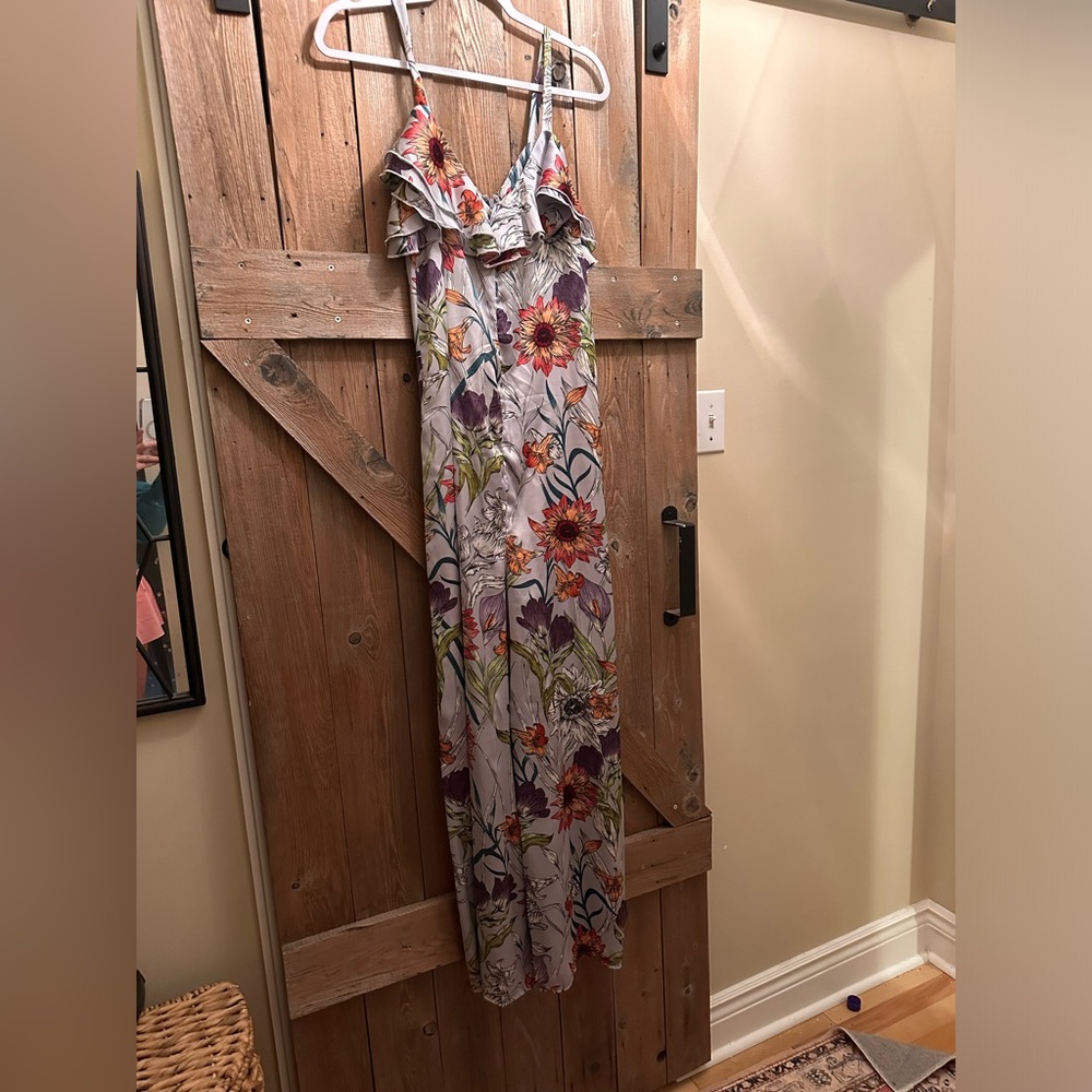 Vero Moda lavender wide leg jumpsuit sz small